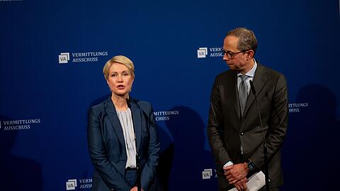 Manuela Schwesig und Hendrik Hoppenstedt wurden als Vermittlungsausschuss-Vorsitzende wiedergew&auml;hlt.