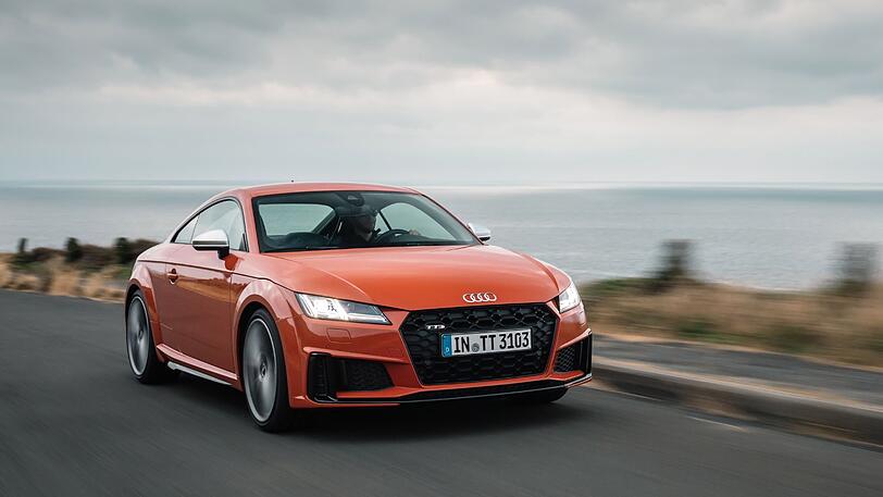 Unterwegs auf der Isle of Man: Der Audi TTS startet kräftiger und knackiger ins kommende Jahr.