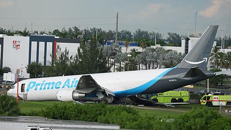 Unfall am Flughafen Miami.