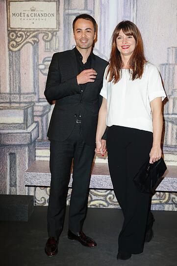 Nikolai Kinski und Freundin Ina Paule Klink