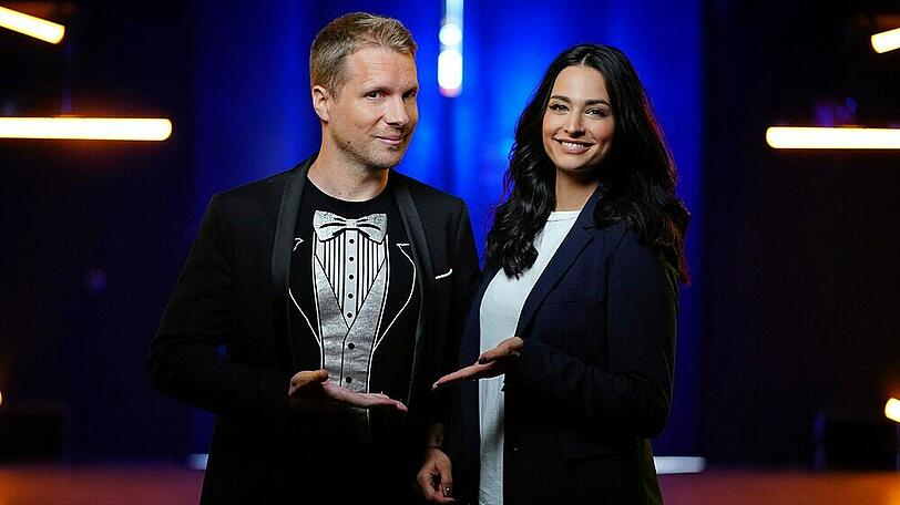 Oliver und Amira Pocher freuen sich über weiteren Nachwuchs.