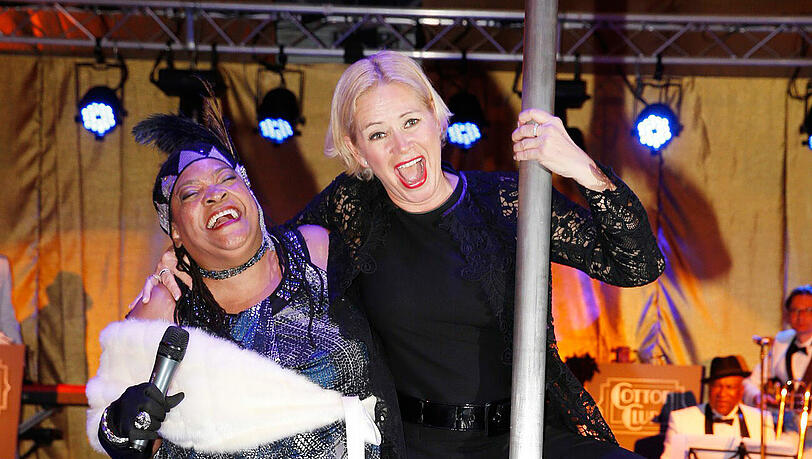 Tanz an der Stange: Claudia Effenberg Tanz an der Stange: Claudia Effenberg