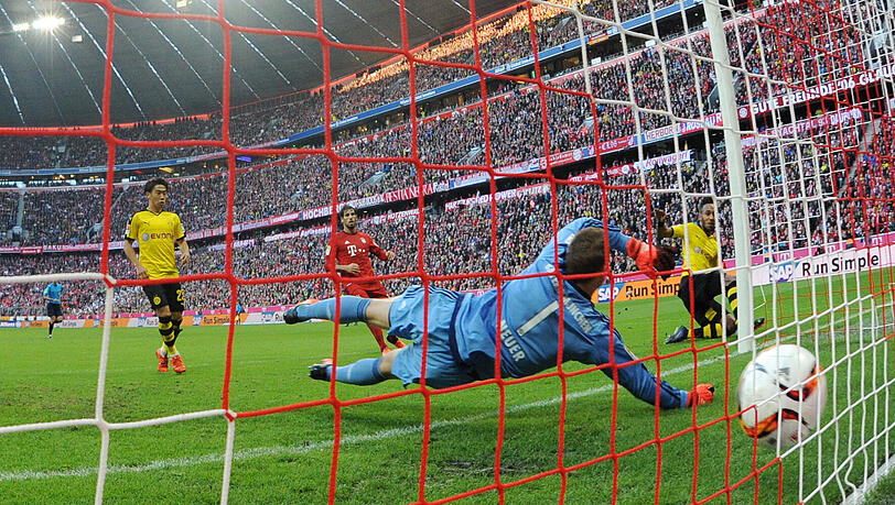 MANUEL NEUER &ndash; Note 1: Beim Gegentor chancenlos. Klärte auch mal per Kopf vor dem Sechzehner. Reagierte stark gegen Mkhitaryan und Januzaj.