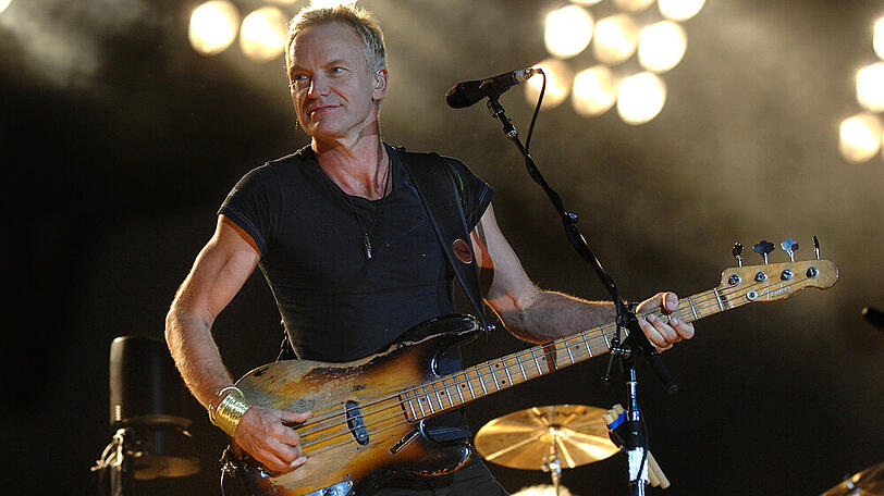 Musiker Sting ist seit mehr als 40 Jahren im Geschäft