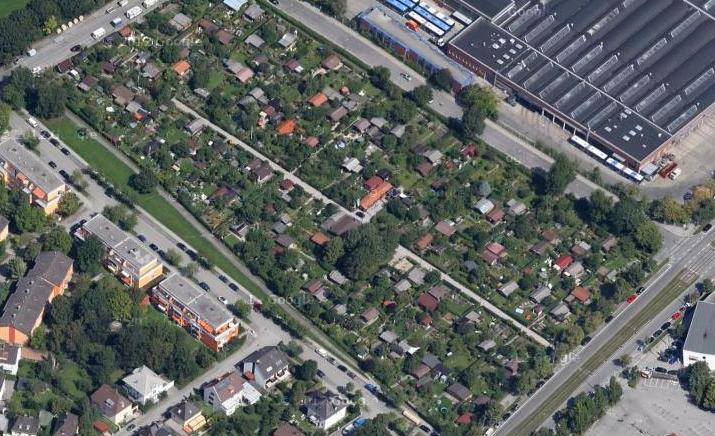 Bedroht: die Kleingartenanlage an der Westendstraße.