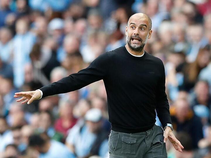 Ärgerte sich über den Videobeweis: City-Coach Pep Guardiola.