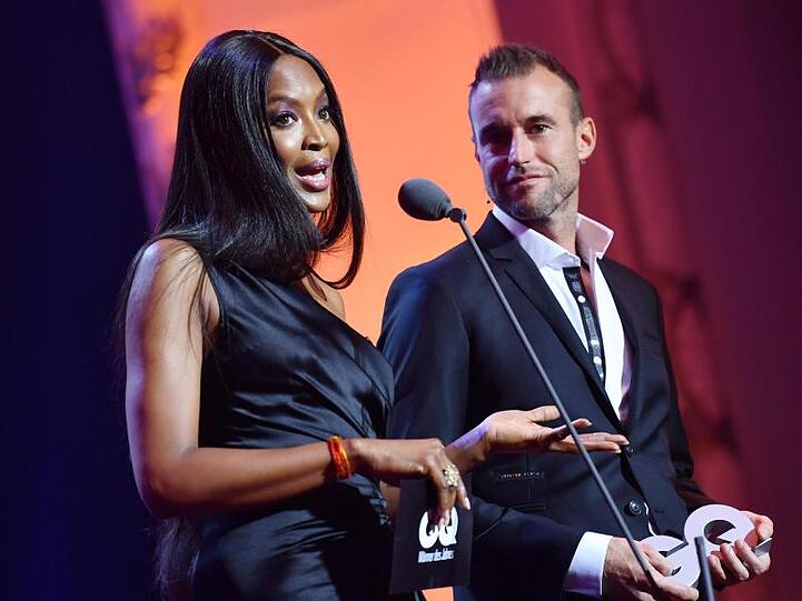 Das Model und der Designer: Naomi Campbell und Philipp Plein.