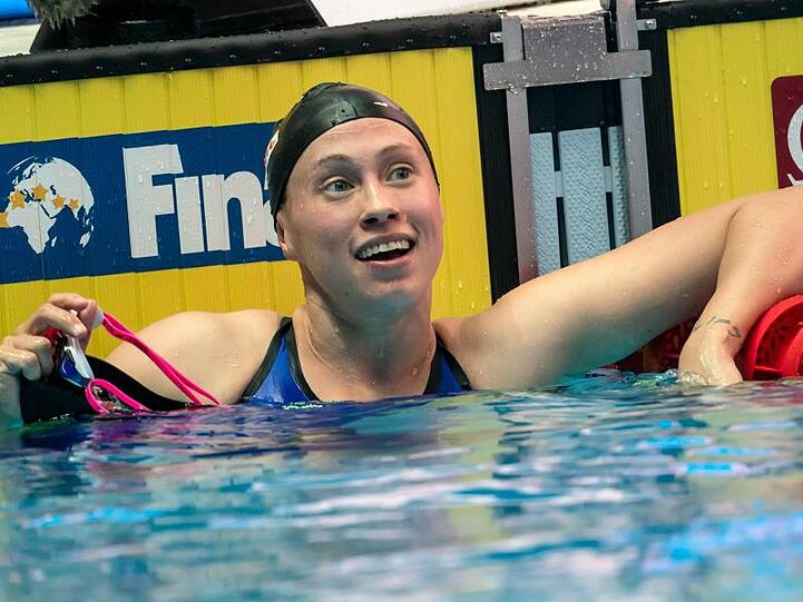 Sarah Köhler hat sich für das WM-Finale über 800 Meter Freistil qualifiziert.