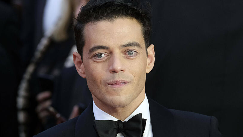 Rami Malek bei der Weltpremiere des Bond-Streifen "Keine Zeit zu sterben" in London.