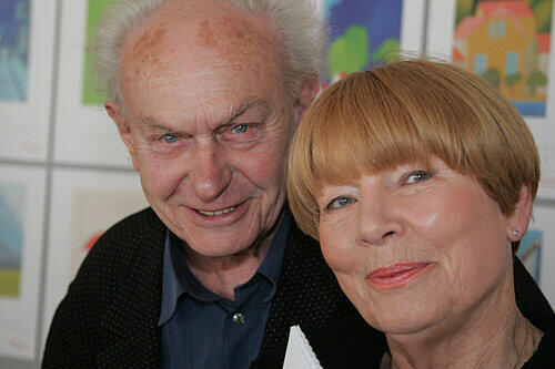 Toni Burghart mit Lebensgefährtin Anita Ramser.
