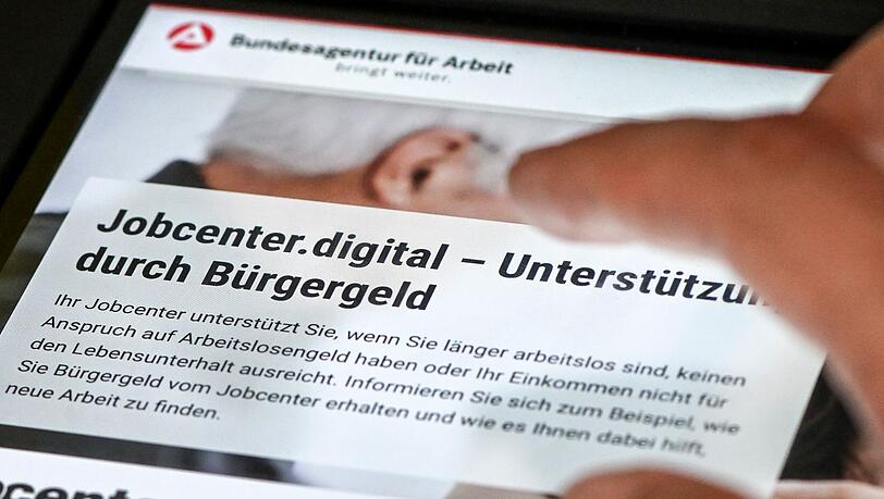 2,9 Millionen Haushalte beziehen nach Angaben der Bundesagentur für Arbeit Bürgergeld-Leistungen. (Archivfoto)