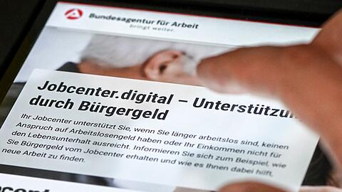 2,9 Millionen Haushalte beziehen nach Angaben der Bundesagentur für Arbeit Bürgergeld-Leistungen. (Archivfoto)