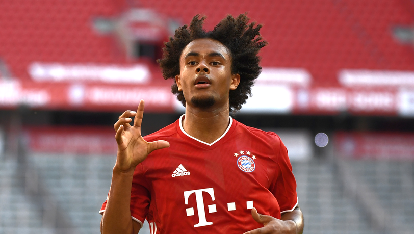 Joshua Zirkzee vom FC Bayern