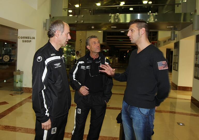 Vallori ist da! Der Probespieler trainiert bei den Löwen bis Donnerstag in Belek mit.