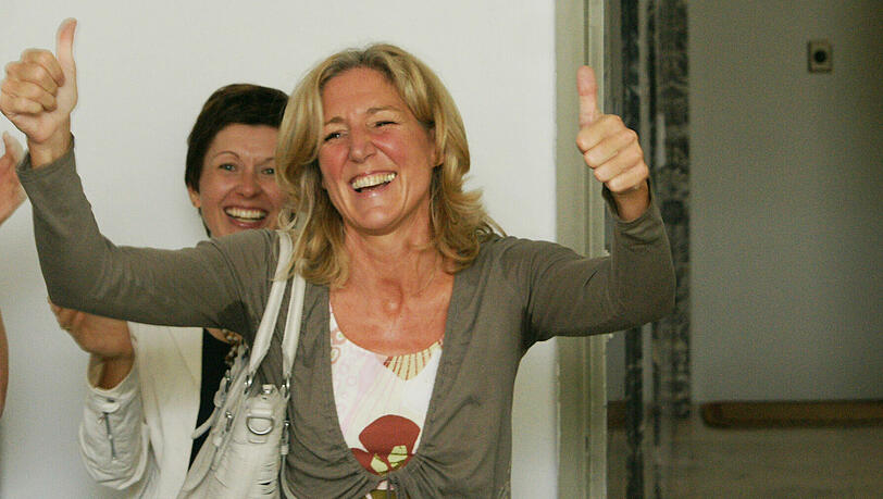 So sehen Siegerinnen aus: Sabine Nallinger freut sich sichtlich über das unerwartet deutliche Ergebnis der grünen OB-Kandidatenkür. So sehen Siegerinnen aus: Sabine Nallinger freut sich sichtlich über das unerwartet deutliche Ergebnis der grünen OB-Kandidatenkür.