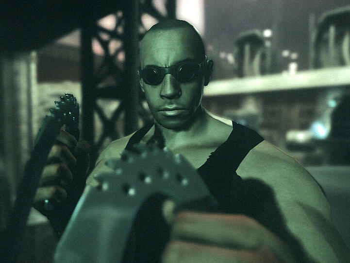 Schau doch nicht so böse, Riddick. Dein Spiel ist gut!