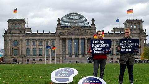 Das Lobbyregister soll f&uuml;r mehr Transparenz sorgen. (Archivbild)