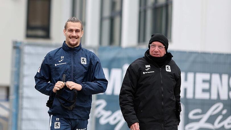 Der Löwen-Dompteur und seine Geheimwaffe: Markus Kauczinski (r.) schließt mit Blick auf Stürmer Sigurd Haugen und das Spiel gegen Alemannia Aachen „etwas Verrücktes“ nicht kategorisch aus. Der Löwen-Dompteur und seine Geheimwaffe: Markus Kauczinski (r.) schließt mit Blick auf Stürmer Sigurd Haugen und das Spiel gegen Alemannia Aachen „etwas Verrücktes“ nicht kategorisch aus.