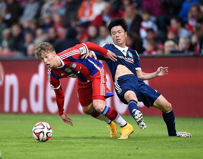 Die Bilder vom Spiel der Bayern gegen die Paulaner Traumelf in Unterhaching