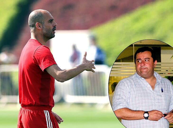 Hat sich über den jetzigen Bayern-Trainer Pep Guardiola schon öfter echauffiert: Ibrahimovic-Berater Mino Raiola.