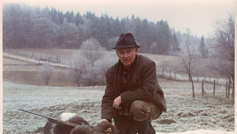 Ein im Jahr 1956 geschossenes Mufflon. Ein im Jahr 1956 geschossenes Mufflon.