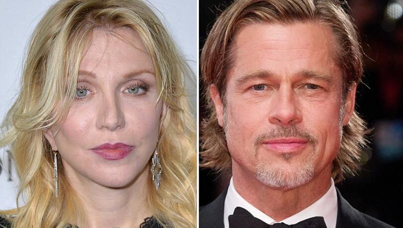 Verhinderte Brad Pitt (r.), dass Courtney Love im Kultfilm "Fight Club" auftrat?