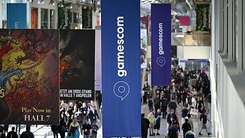Mehr als 350.000 Besucher werden bis Sonntag bei der Gamescom erwartet.