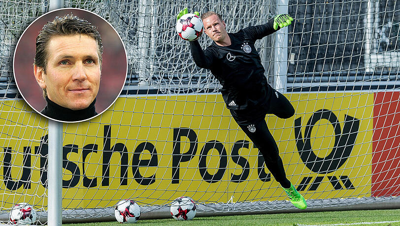 Am Donnerstag im Wettkampfmodus gefordert: Marc-André ter Stegen, der gegen Chile das deutsche Tor hütet. Am Donnerstag im Wettkampfmodus gefordert: Marc-André ter Stegen, der gegen Chile das deutsche Tor hütet.
