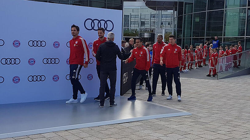 Etliche Stars waren beim Termin in Ingolstadt dabei.