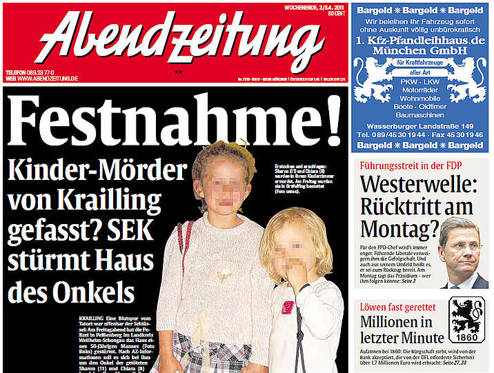 Jahres-Rückblick: Rückblick: Das Jahr 2011 in AZ-Schlagzeilen - München - Abendzeitung München