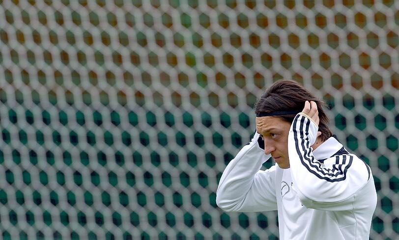 Training der DFB-Elf am Montag vor dem Spiel gegen Italien