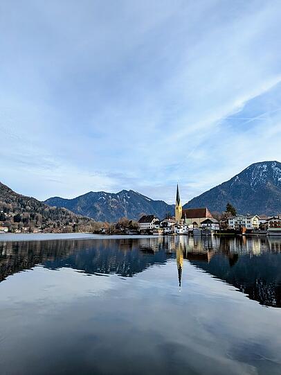 Berge, Wasser und dazwischen Rottach-Egern. Berge, Wasser und dazwischen Rottach-Egern.