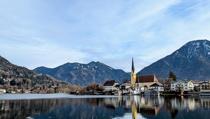 Berge, Wasser und dazwischen Rottach-Egern. Berge, Wasser und dazwischen Rottach-Egern.