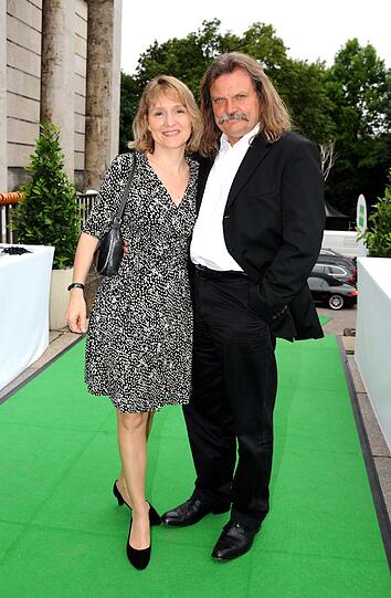 und Leslie Mandoki seine Frau Eva