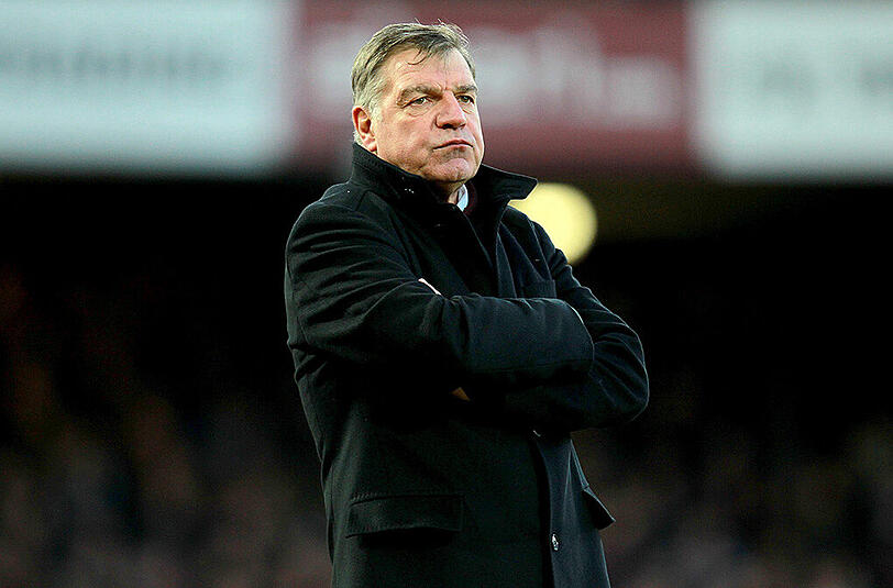 Unangenehme Situation: der englische Nationaltrainer Sam Allardyce.
