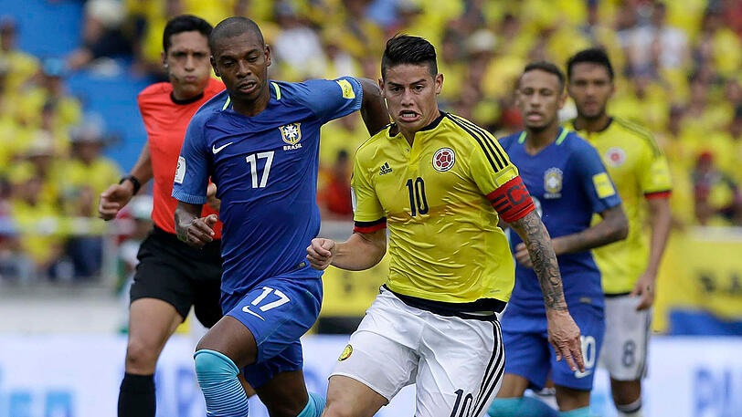 Leistungsträger bei der kolumbianischen Nationalmannschaft: James Rodríguez.