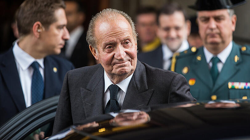 Wo Juan Carlos I. künftig leben will, sagte er nicht.