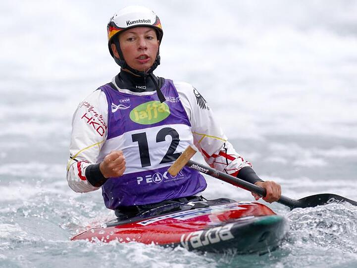 Andrea Herzog holte sich im Kanadier-Einer bei der WM den Sieg. Foto (Archiv): Action Foto Sport/NurPhoto via ZUMA Press