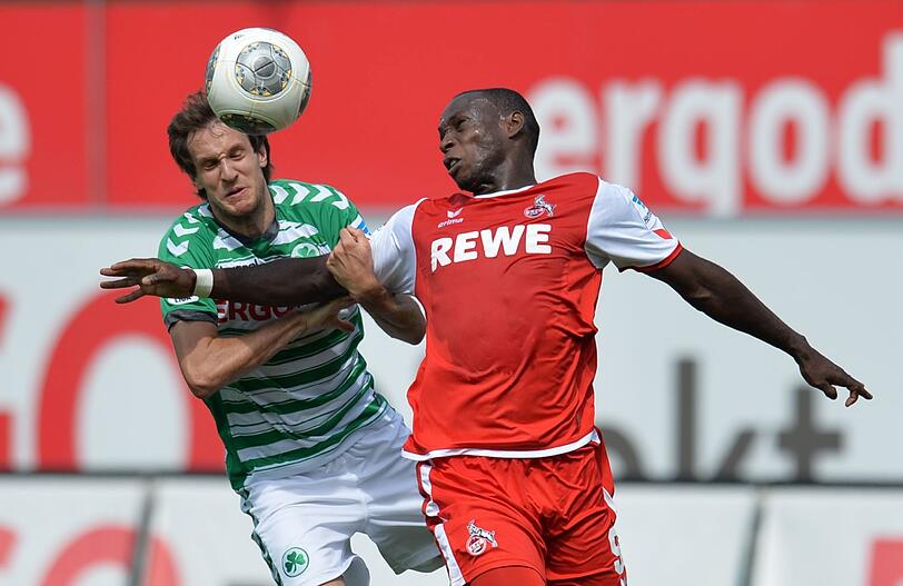 Die SpVgg Greuther Fürth bleibt weiter ungeschlagen Tabellenführer der 2. Fußball-Bundesliga. Allerdings kamen die Franken gegen den 1. FC Köln im Duell der Aufstiegsaspiranten über ein 0:0 nicht hinaus und verloren die ersten Saisonpunkte.