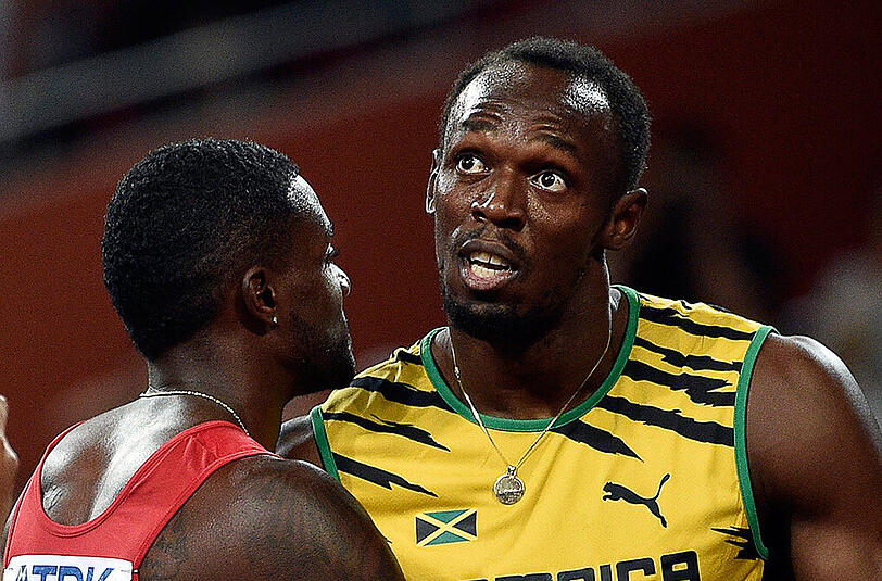 Das Duell zwischen Usain Bolt und Justin Gatlin geht weiter.