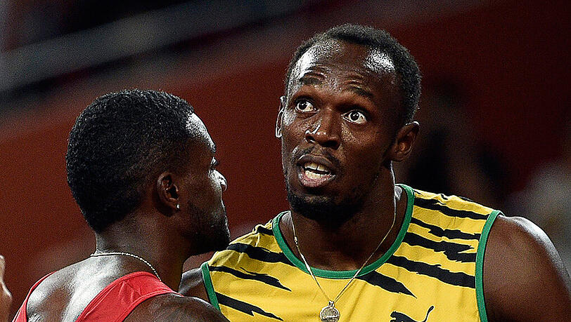Das Duell zwischen Usain Bolt und Justin Gatlin geht weiter. Das Duell zwischen Usain Bolt und Justin Gatlin geht weiter.