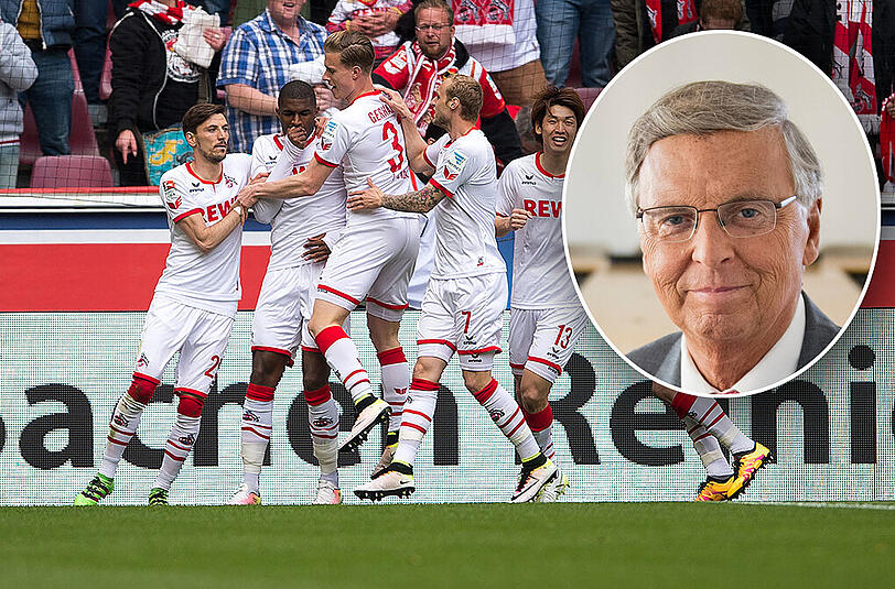 Haben zur Zeit öfters Grund zu jubeln &ndash; auch am Samstag gegen den FC Bayern? Die Profis des 1. FC Köln.