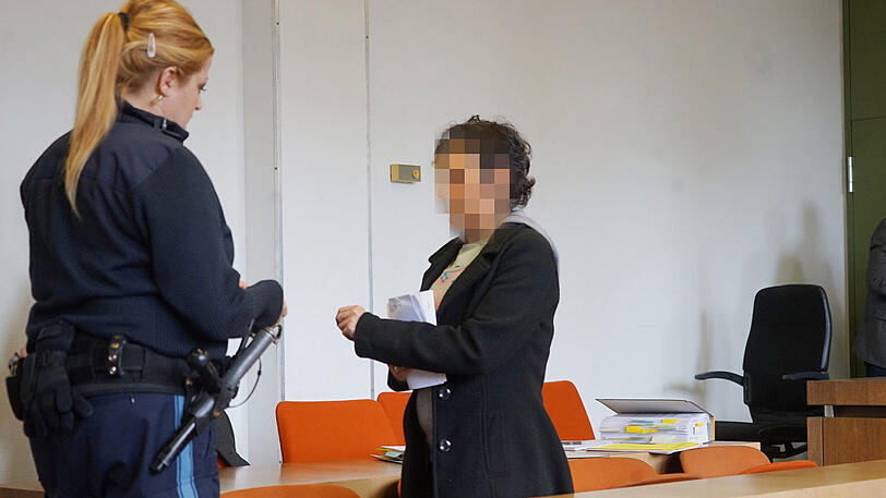 Gülay Ö. am Dienstag vor Gericht.