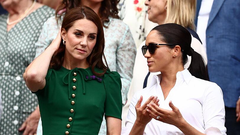 Die britische Boulevardpresse vermutet hinter einem sexistischen Angriff auf Prinzessin Kate indirekt auch Herzogin Meghan. (Archivbild)