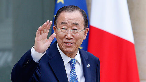 Der UN-Generalsekretär, Ban Ki Moon.