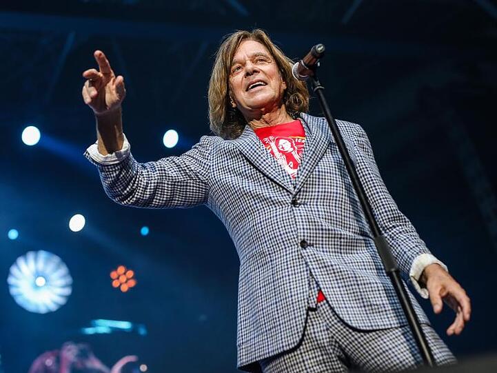 Sänger Jürgen Drews bei der "Schlagernacht des Jahres" in Stuttgart.