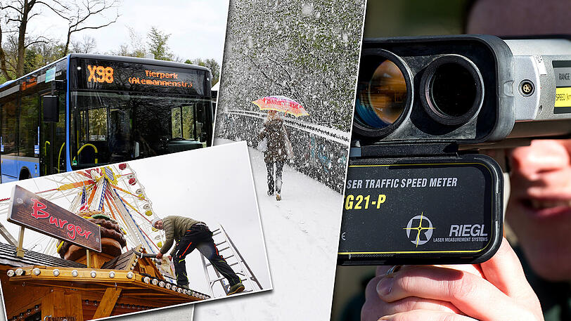 Schnee im April, Frühlingsfest-Start, Blitzer-Marathon und vieles mehr: Wie gut sind Sie über die Ereignisse dieser Woche informiert?