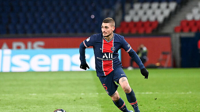 Im Januar und Anfang Februar hatte Marco Verratti schon einmal nach einem positiven Test aussetzen müssen und damals zwei Spiele mit PSG verpasst.
