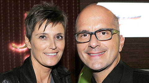 Christoph Maria Herbst und seine Frau Gisi. Die beiden sind seit 2012 verheiratet.