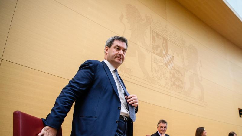 Markus Söder (CSU), Ministerpräsident von Bayern im bayerischen Landtag. Foto: Matthias Balk Markus Söder (CSU), Ministerpräsident von Bayern im bayerischen Landtag. Foto: Matthias Balk